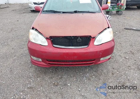 2003 Toyota Corolla S из США, поврежденный, VIN 1NXBR32E03Z167914